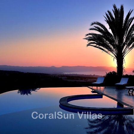 Elite Amazing Villa With Heated Pool By Coral Sun Villas Polis Ngoại thất bức ảnh
