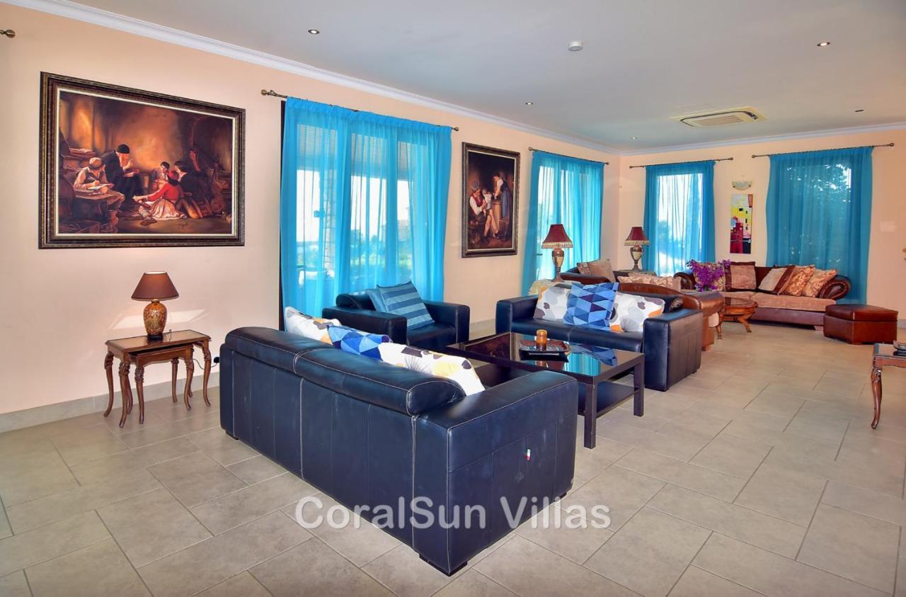 Elite Amazing Villa With Heated Pool By Coral Sun Villas Polis Ngoại thất bức ảnh