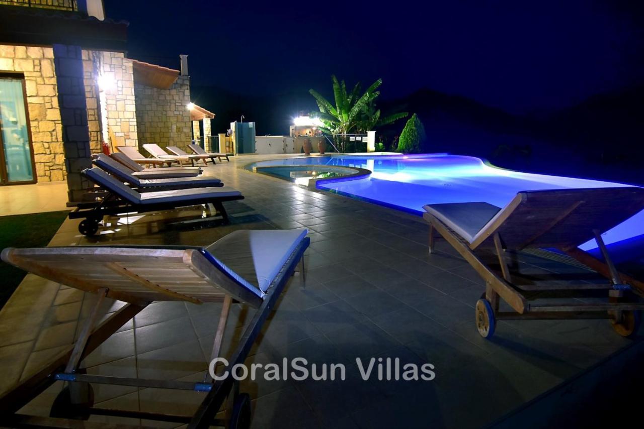 Elite Amazing Villa With Heated Pool By Coral Sun Villas Polis Ngoại thất bức ảnh