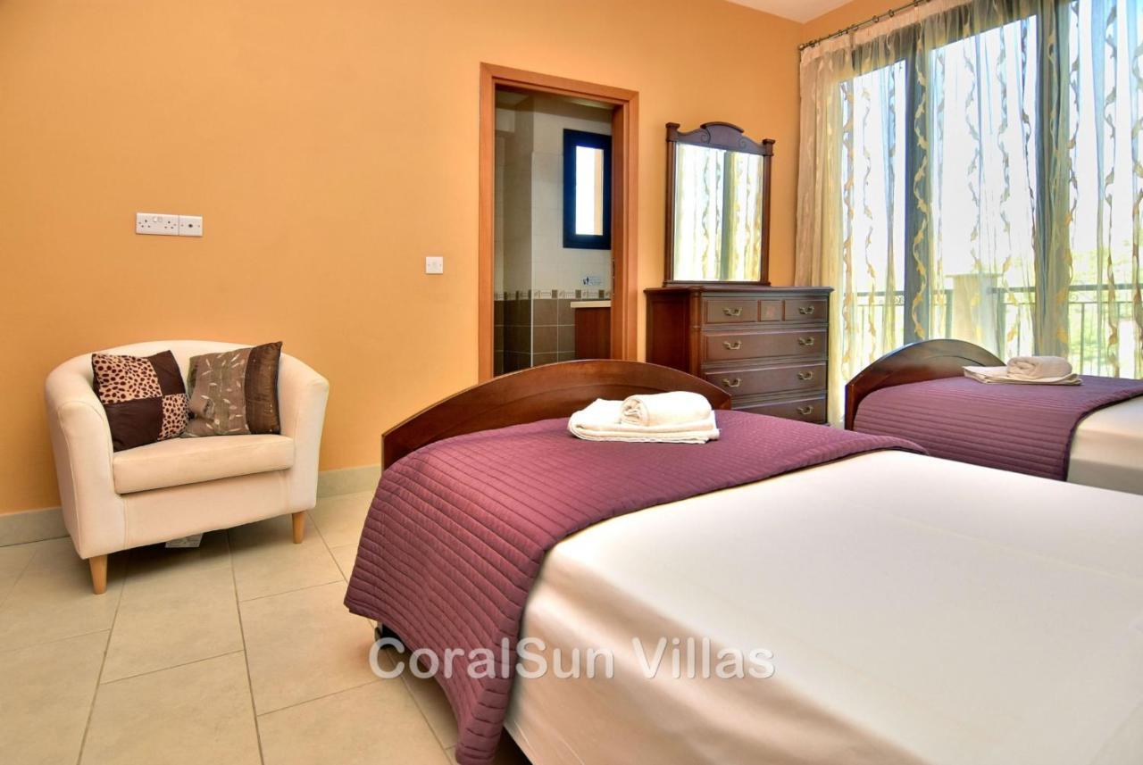 Elite Amazing Villa With Heated Pool By Coral Sun Villas Polis Ngoại thất bức ảnh