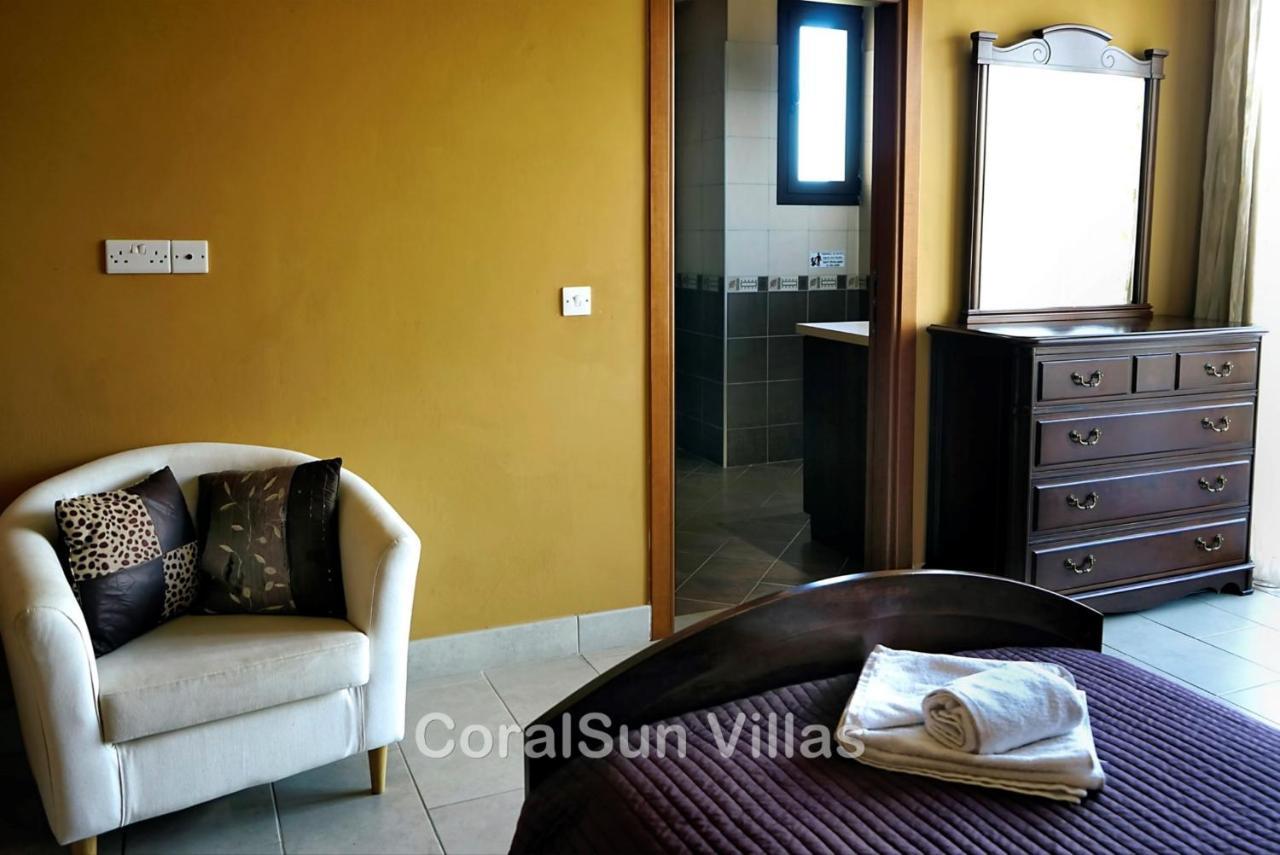 Elite Amazing Villa With Heated Pool By Coral Sun Villas Polis Ngoại thất bức ảnh