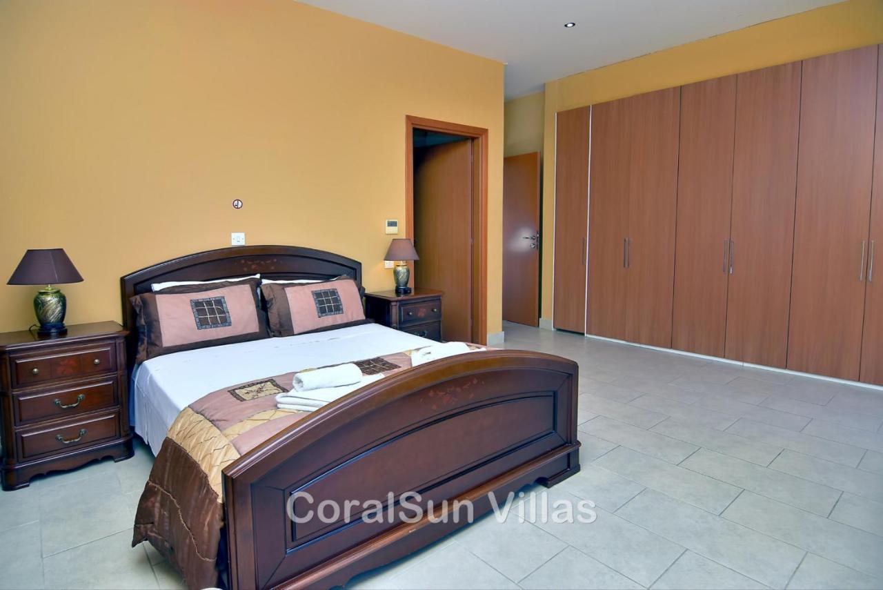 Elite Amazing Villa With Heated Pool By Coral Sun Villas Polis Ngoại thất bức ảnh
