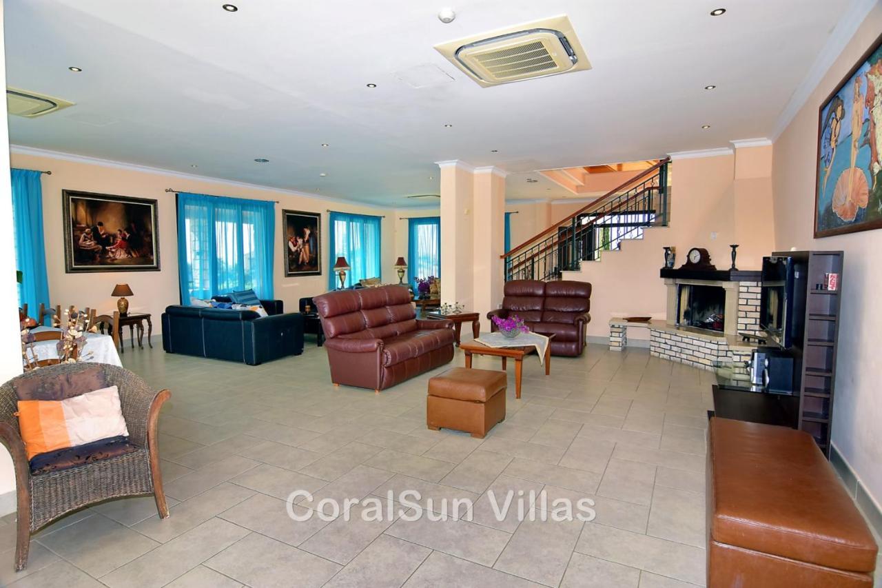 Elite Amazing Villa With Heated Pool By Coral Sun Villas Polis Ngoại thất bức ảnh