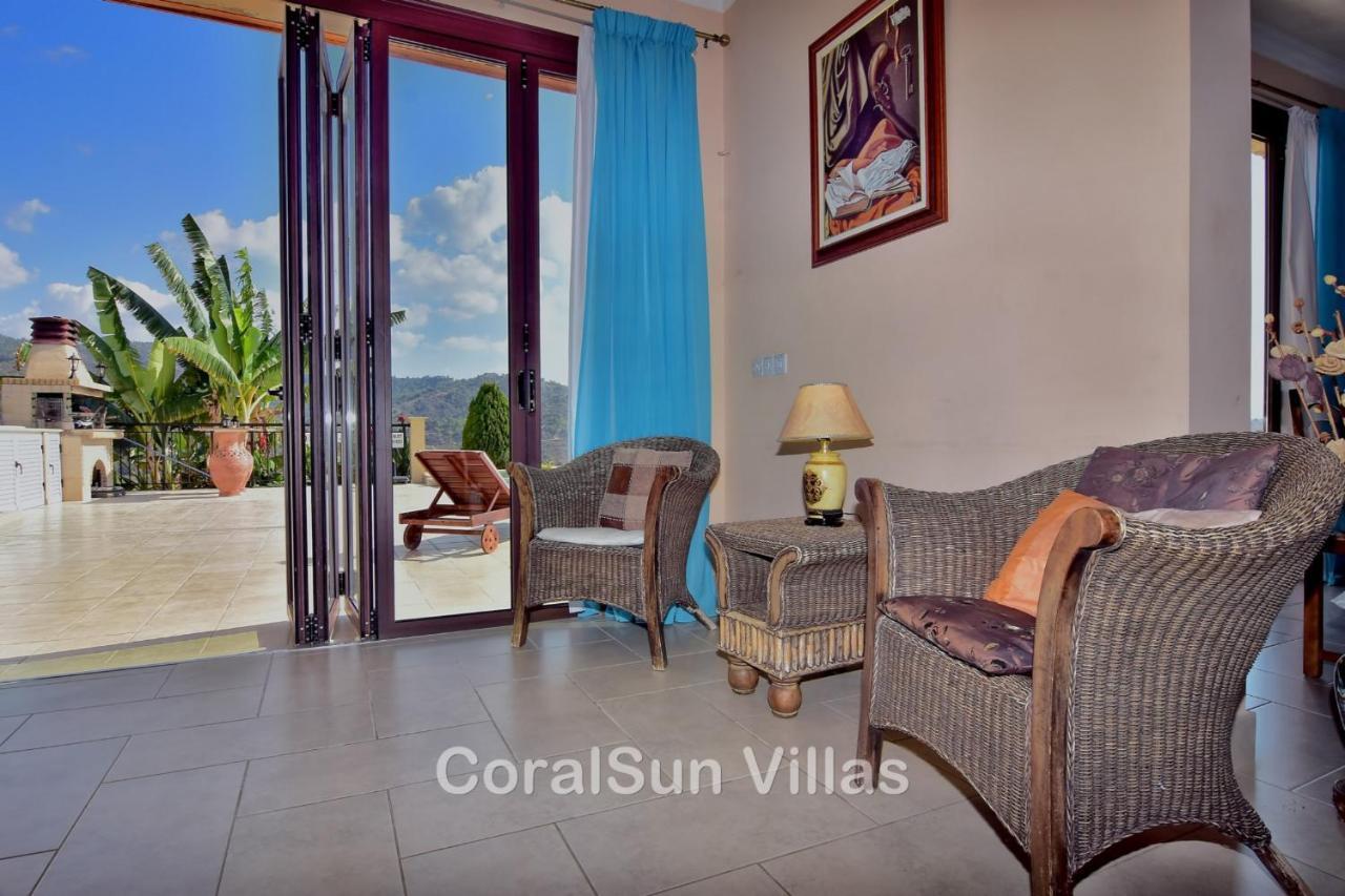 Elite Amazing Villa With Heated Pool By Coral Sun Villas Polis Ngoại thất bức ảnh