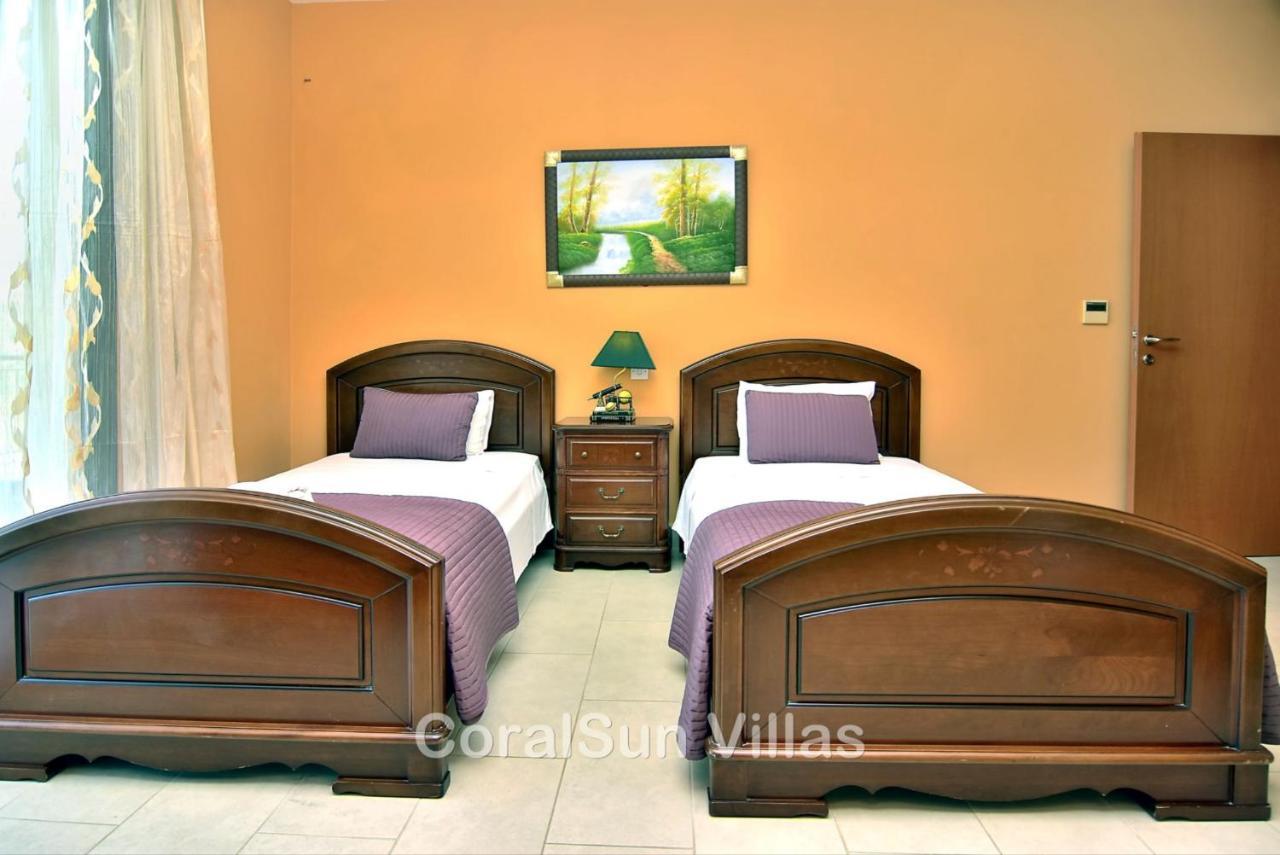 Elite Amazing Villa With Heated Pool By Coral Sun Villas Polis Ngoại thất bức ảnh